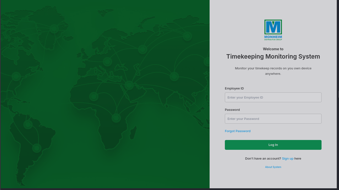Online Timekeeping Monitoring